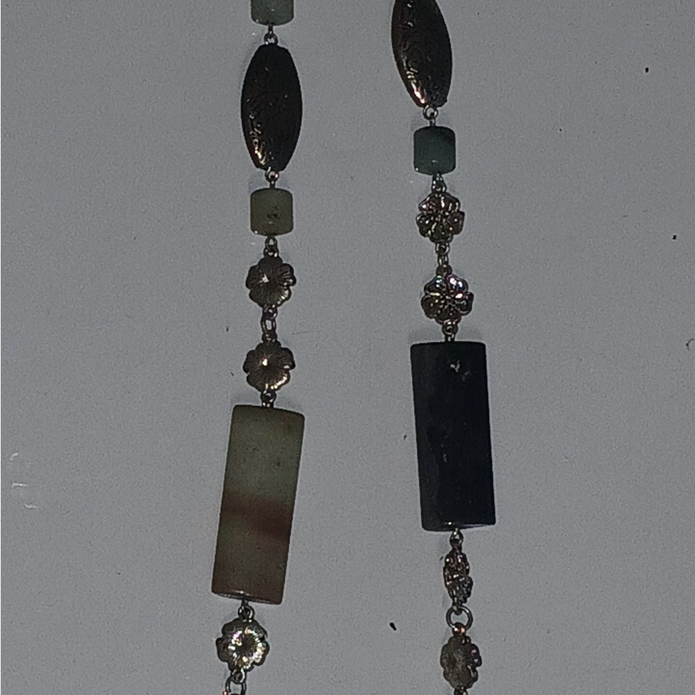 Elegant Multi-Color Stone Necklace